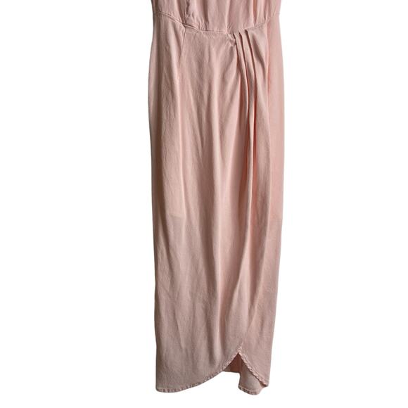 Yumi Kim Astoria Tulip Hem Midi Dress Racerback Sleeveless Light Pink Size XS - Picture 8 of 12